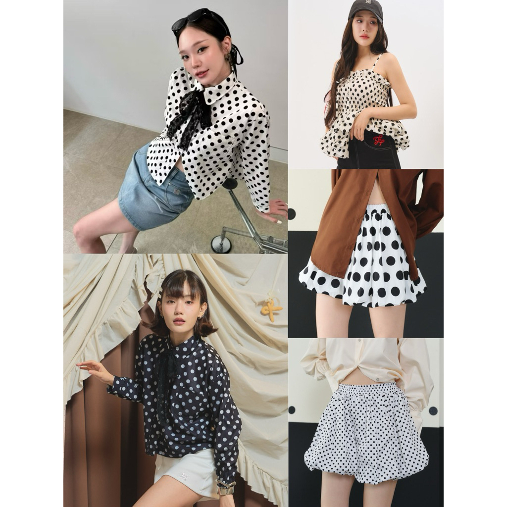 Polka Collection 🤍🖤🤍