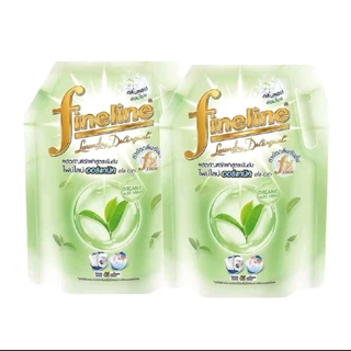 ( ซื้อ 1 ฟรี 1) Fineline ไฟน์ไลน์ ผลิตภัณฑ์ซักผ้า พลัส เข้มข้น สูตร ดีลักซ์ มิสไนท์แฟนซี สีทองดำ ซันนี่โกลด์1250มล.x2ถุง
