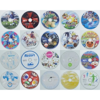 แผ่นเกมแท้ NINTENDO WII **JAPAN IMPORT** สภาพดี ใช้งานได้ แผ่นเปล่าไม่มีกล่อง