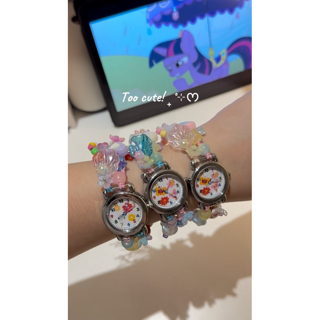 ꒰ นาฬิกาเชือกเทียน ꒱ 🌸✨ เติมของเรื่อยๆ มาเลือกดูก่อนได้ค่า🫶🏻 มีจัด GIFT SET BOX เพื่อเป็นของขวัญ🎁💝 - รูปที่ 5