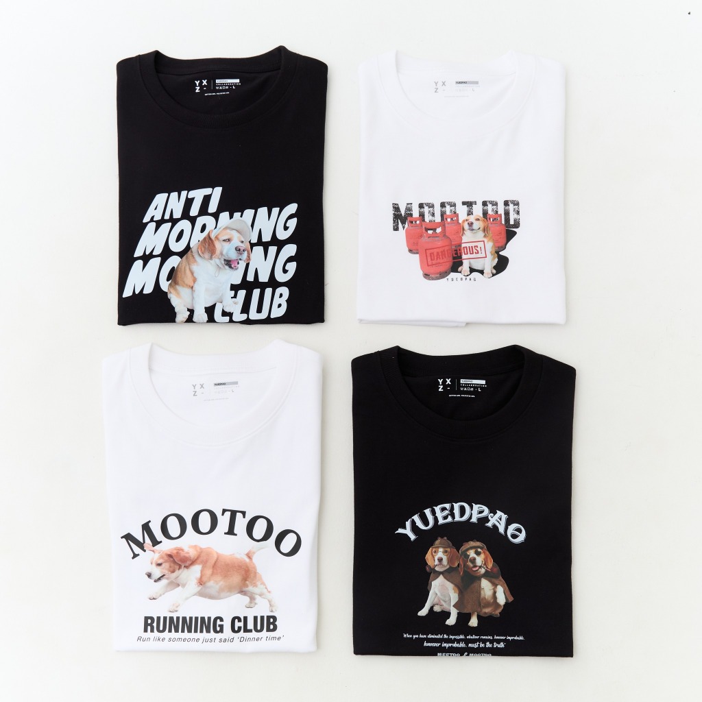 Yuedpao x Mootoo & Metoo T-shirt S-5XL