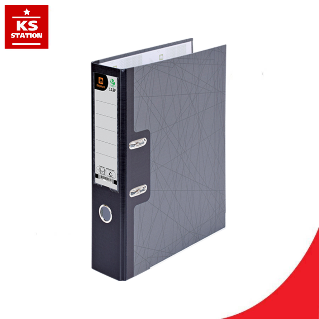 Elephant ตราช้าง 112F แฟ้มใส่เอกสาร พิมพ์ลายกราฟฟิค