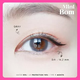 Kitty Kawaii Contact Lens : Mini Bom - คอนแทคเลนส์รายเดือนคิตตี้ คาวาอิ พัส (VIAL)