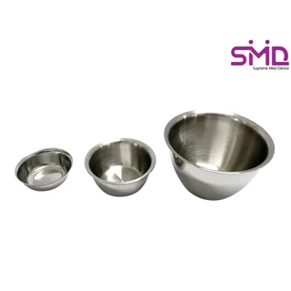 ถ้วยไอโอดีน (Iodine Cup) สแตนเลสอย่างดี ขนาด 1/2 , 2 และ 6 ออนซ์