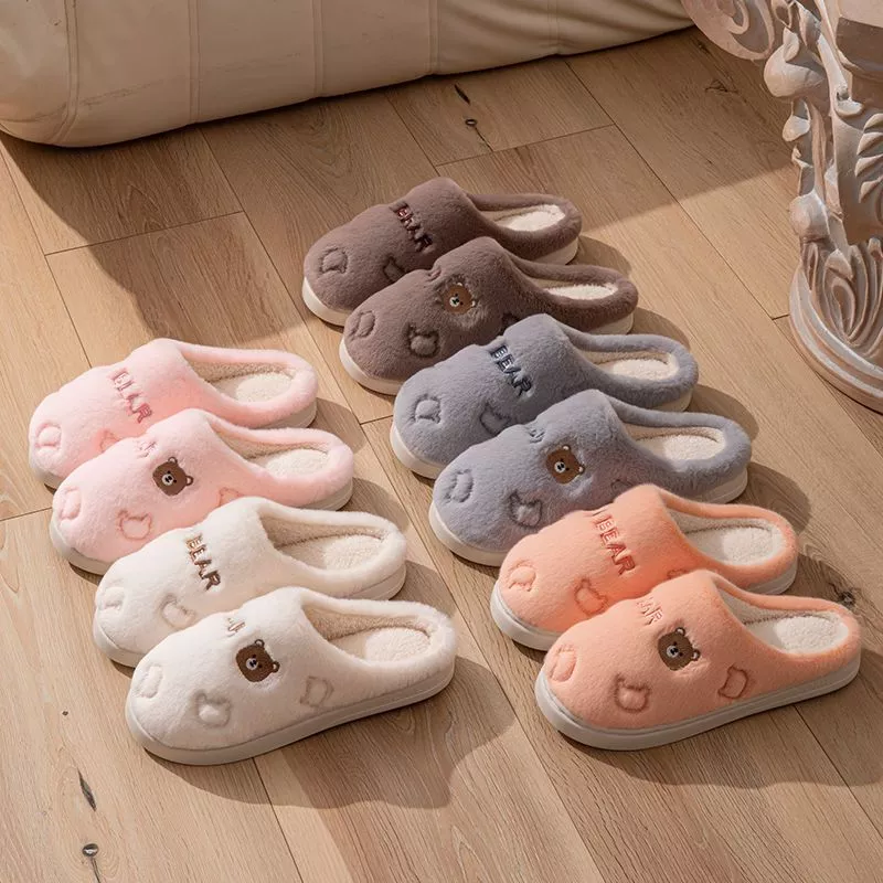 HOME818 รองเท้าใส่ในบ้าน รองเท้ากำมะหยี่ สลิปเปอร์ PVC พื้นยาง กันลื่น สไตล์เกาหลี NO.T812 แนะนำเพิ่ม2ไซส์ พร้อมส่ง