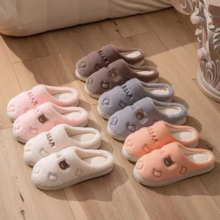 HOME818 รองเท้าใส่ในบ้าน รองเท้ากำมะหยี่ สลิปเปอร์ PVC พื้นยาง กันลื่น สไตล์เกาหลี NO.T812 แนะนำเพิ่ม2ไซส์ พร้อมส่ง