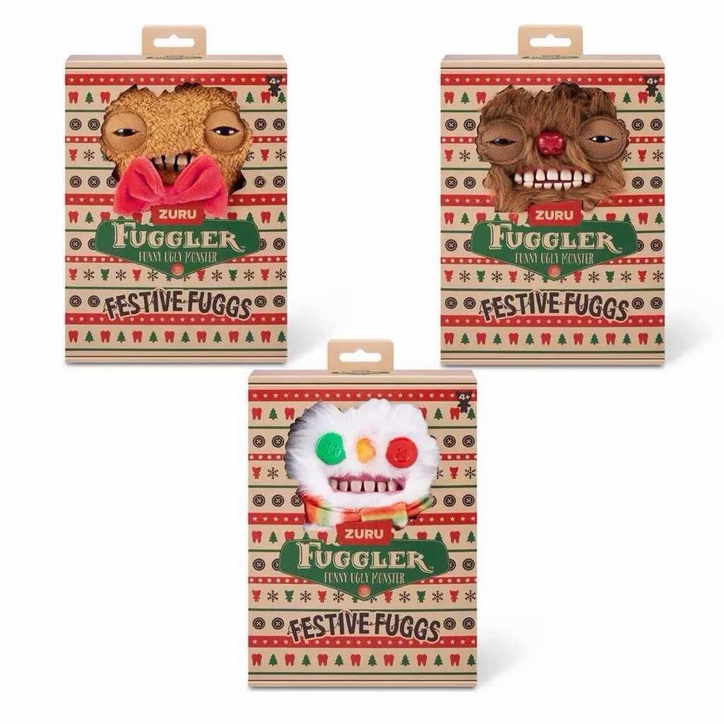 (พรีอออเดอร์) 🇦🇺 Zuru Fuggler Funny Ugly Monster: Festive Fugg Figure - Assorted