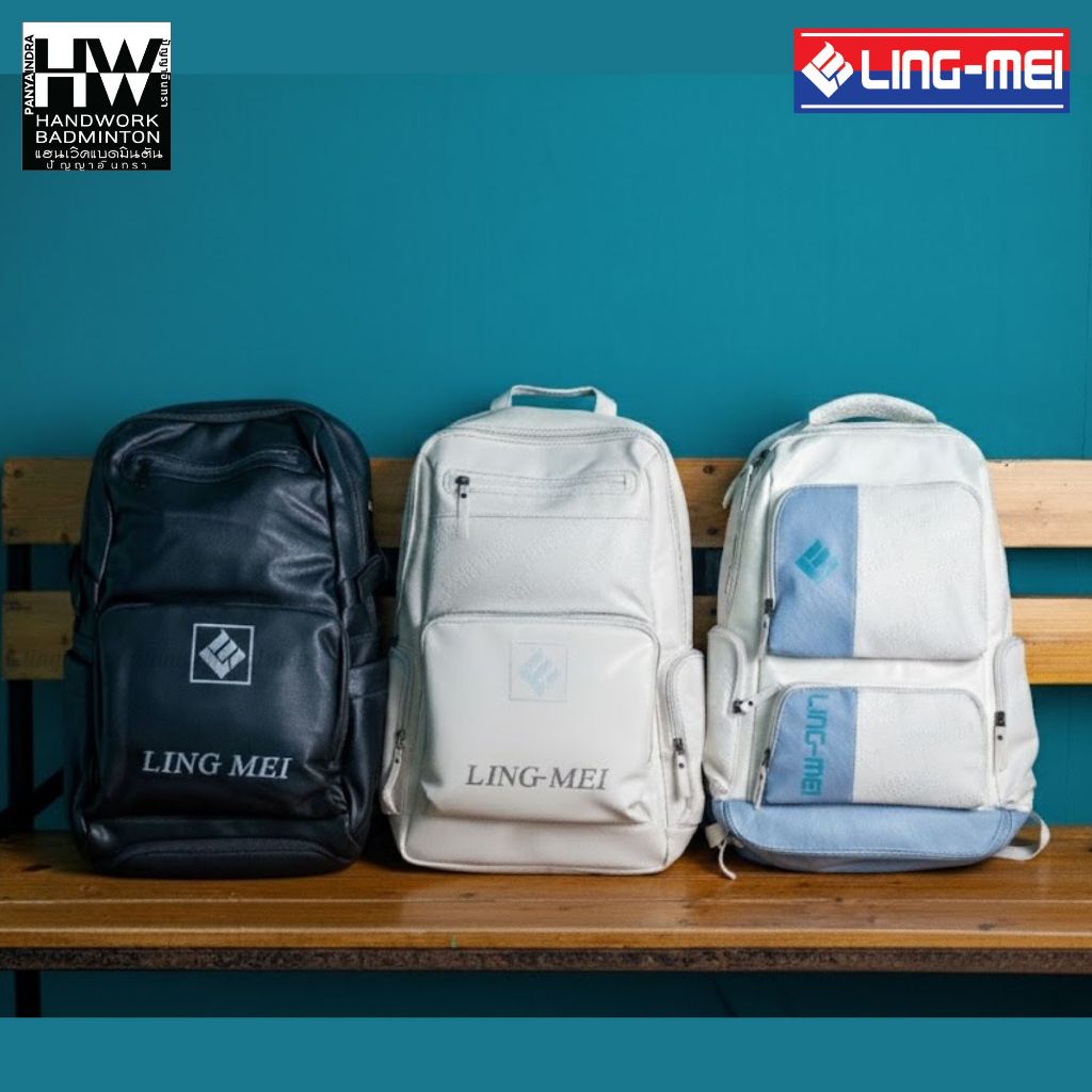LING-MEI กระเป๋าแบดมินตัน รุ่น LBR5101,LBR2407 กระเป๋าแร็คเก็ต