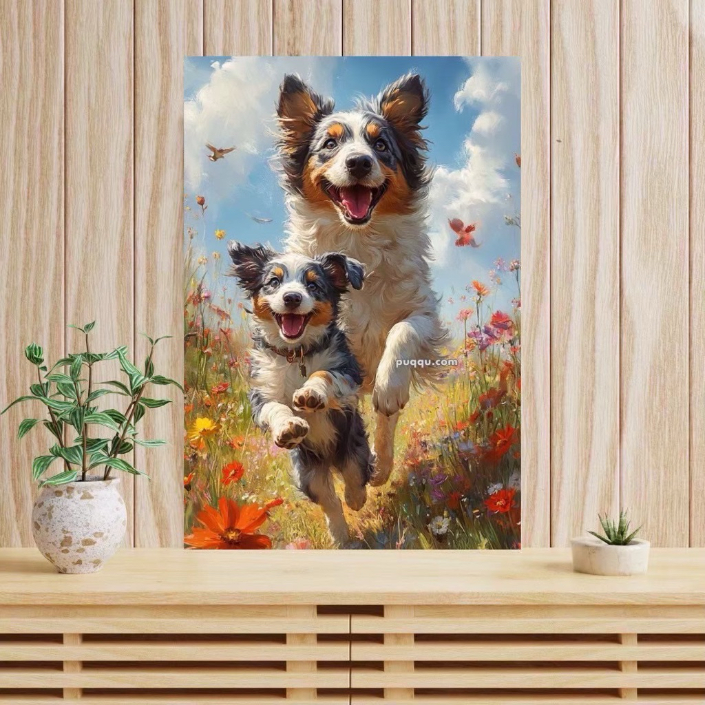 Dog painting V1 รูปที่ 3