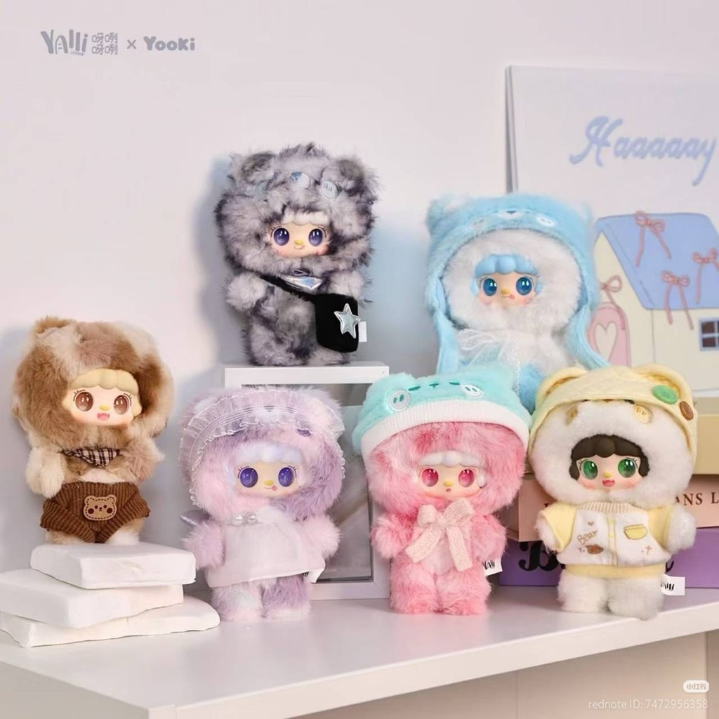 [ พร้อมส่งในไทย❗️] Yooki พวงกุญแจตุ๊กตาน่ารักก