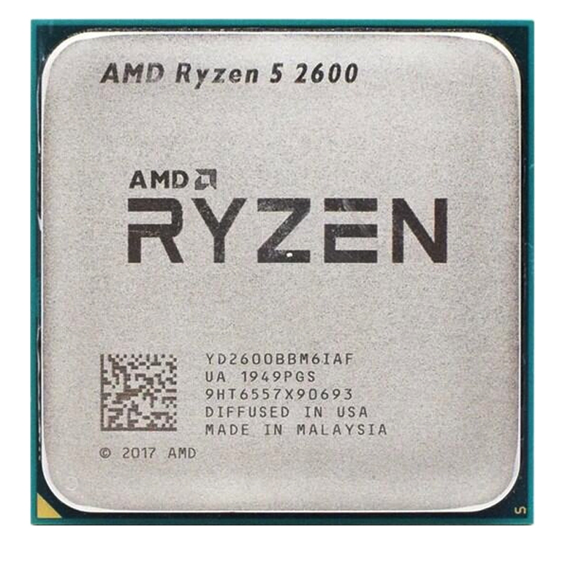 AMD RYZEN 5 2600 AM4 ซีพียูมือสอง ประกัน 30 วัน