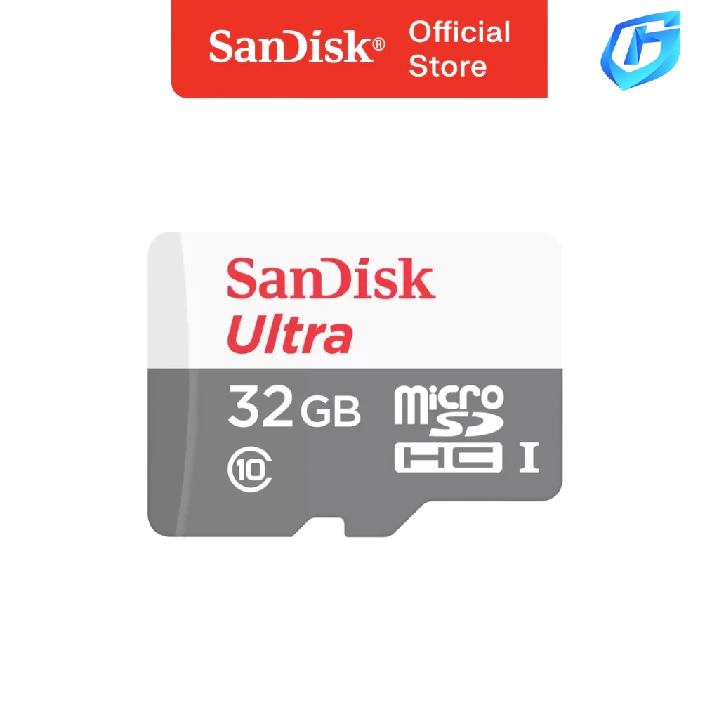 SanDisk Ultra Micro TF card Class10 32GB 64GB 128GB 256GB 512GB 1TB SDSQUNR เมมโมรี่การ์ด กล้องวงจรป