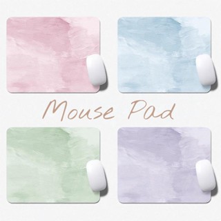 [พร้อมส่ง] แผ่นรองเมาส์ลายสีน้ำ ด้านหลังเป็นยางกันลื่น ขนาด …