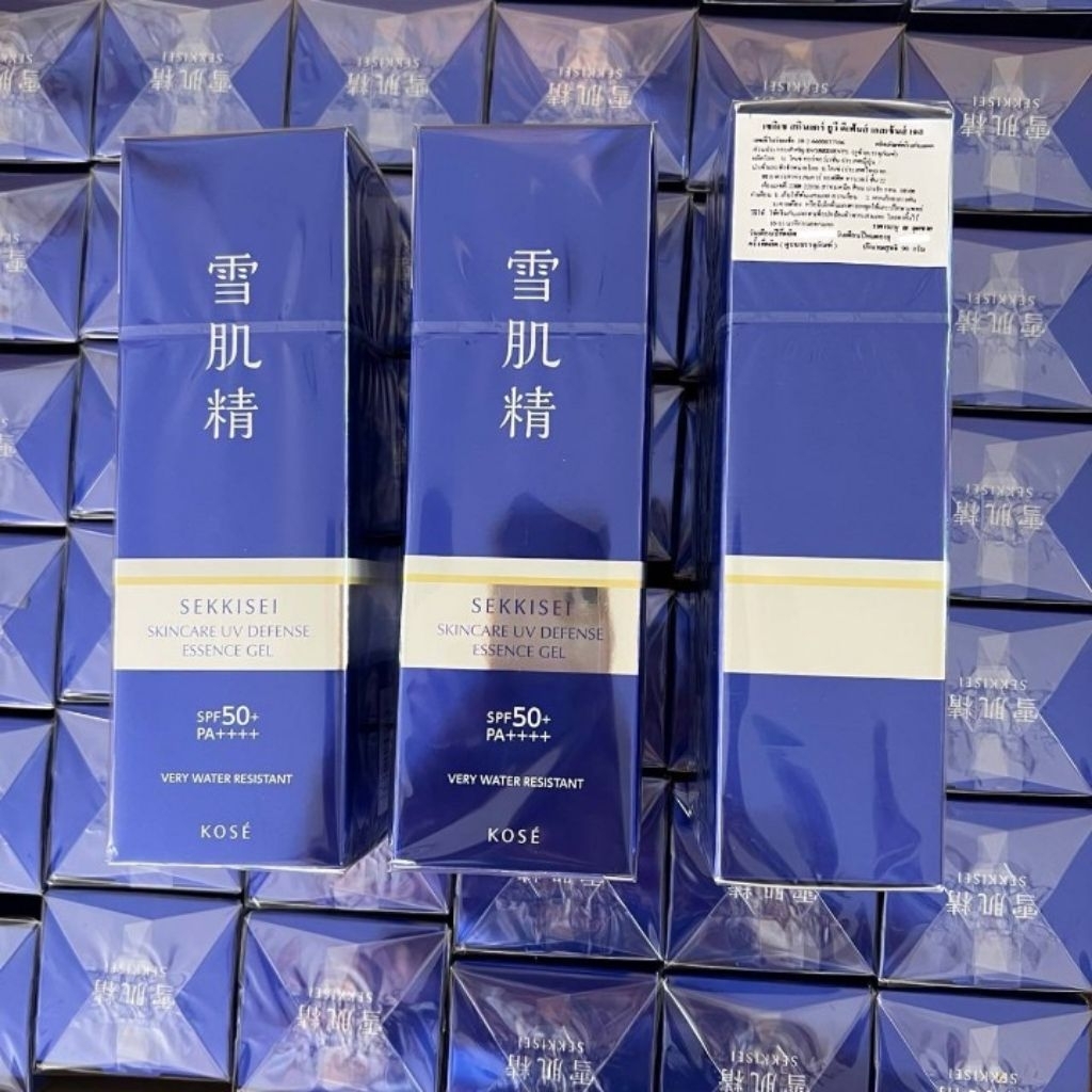 กันแดดเอสเซ้นส์เจล KOSE Sekkisei Skincare UV Defense Essence Gel  90 กรัม