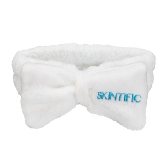 【FREE GIFT】SKINTIFIC ที่คาดผมโบว์สีขาว