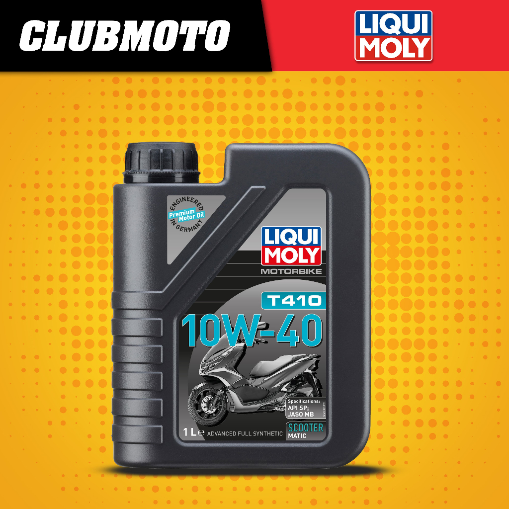 น้ำมันเครื่อง LIQUI MOLY รุ่นใหม่  T400 10W40 และ T410 10W40  และ T420 15W-50 1L. มาตรฐานเยอรมัน