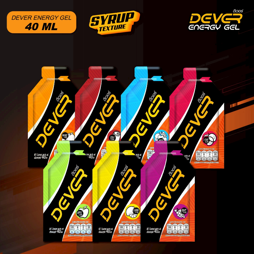 Dever Energy Gel 40 ml