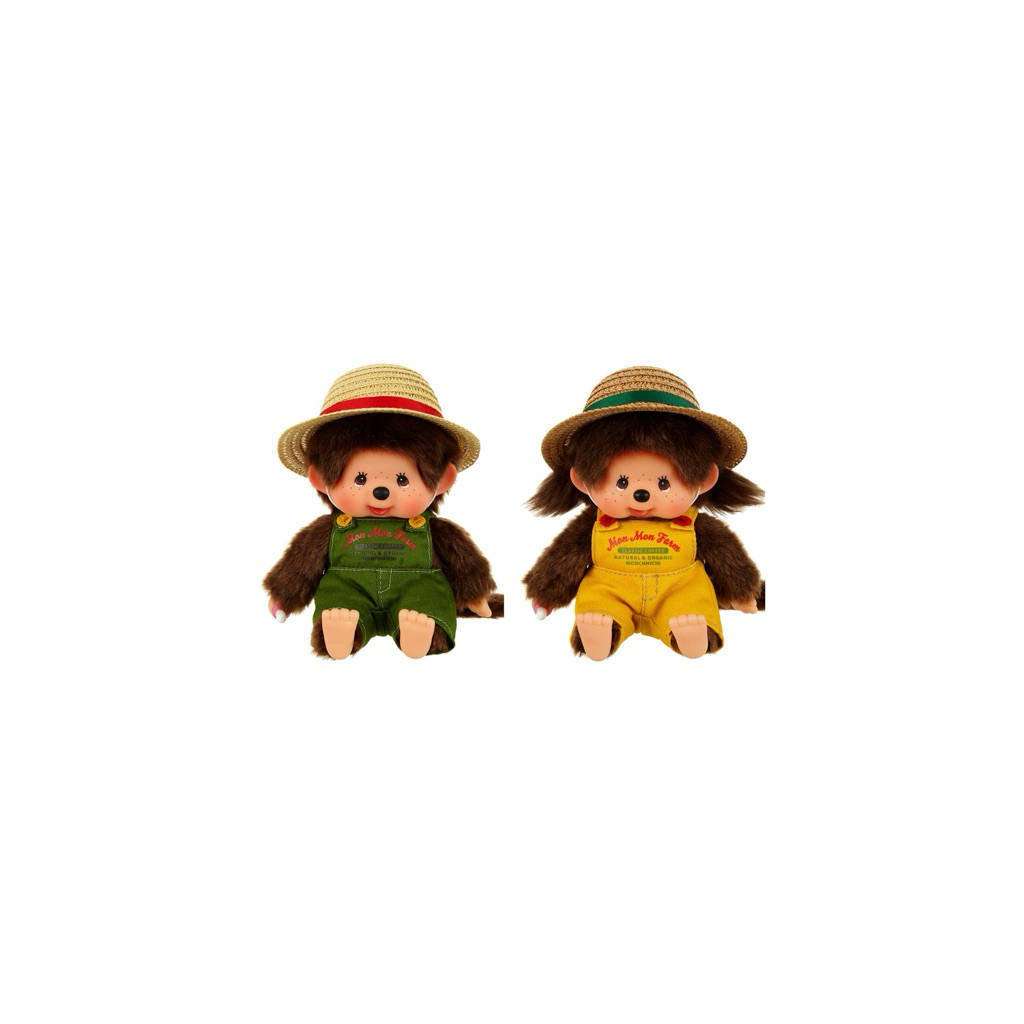 🔥พร้อมส่ง🔥น้องม่อนชาวสวน ไซส์S Monchhichi farmer 🧑‍🌾