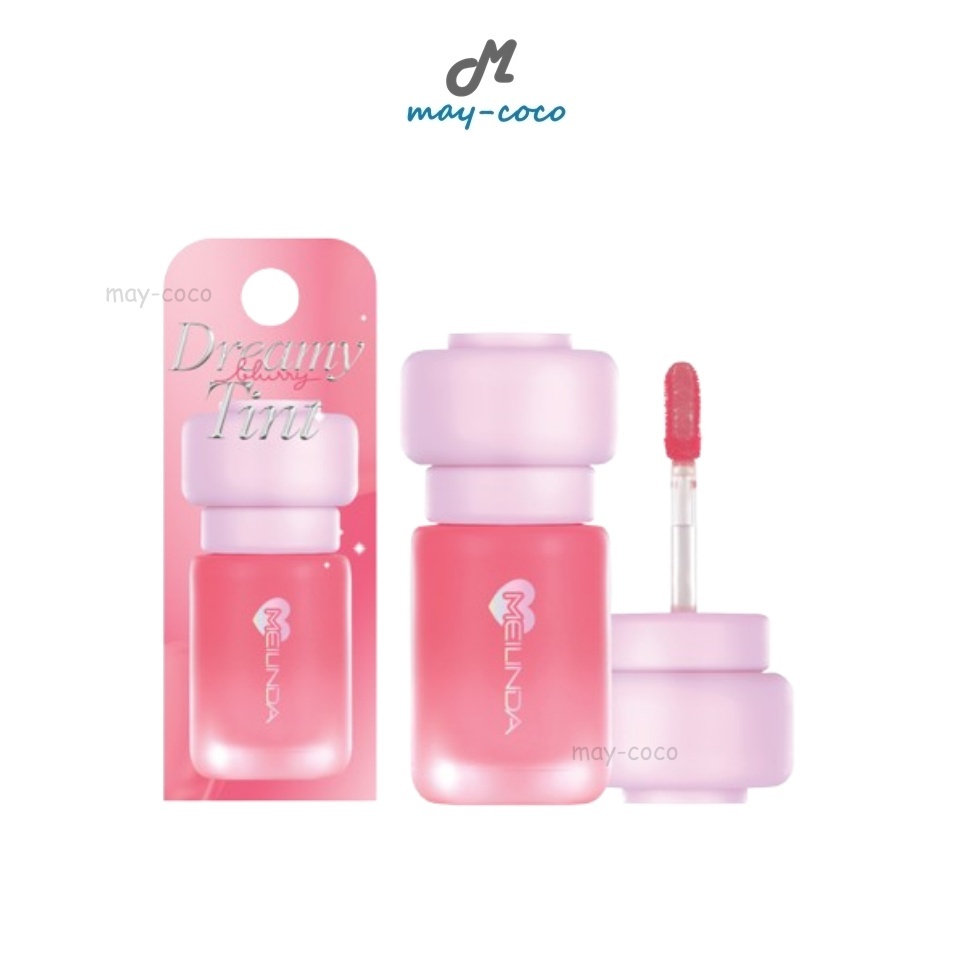 ถูก/แท้/มีไลฟ์ ลิป MEILINDA Dreamy Blurry Tint เมลินดา ลิปเบลอร่องปาก เนื้อซอฟท์แมทท์ ละมุน ไม่ตกร่อง สีชัด ติดทน