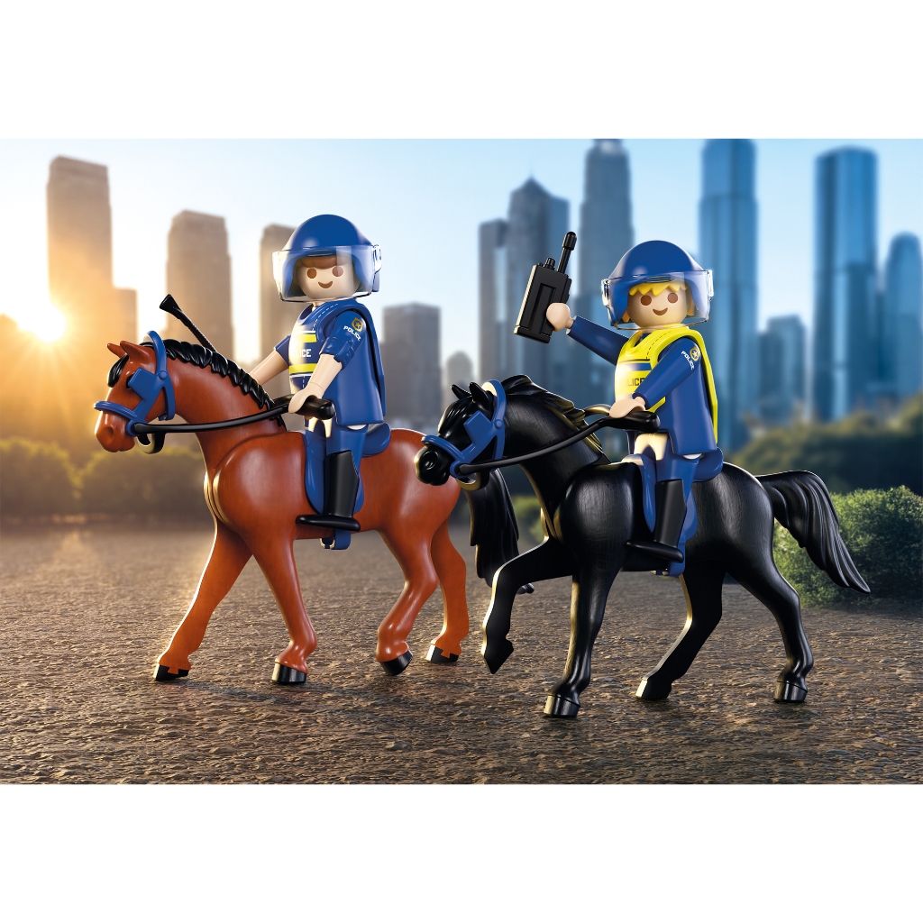 Playmobil 71877 Police Squadron ตำรวจ สายตรวจม้า