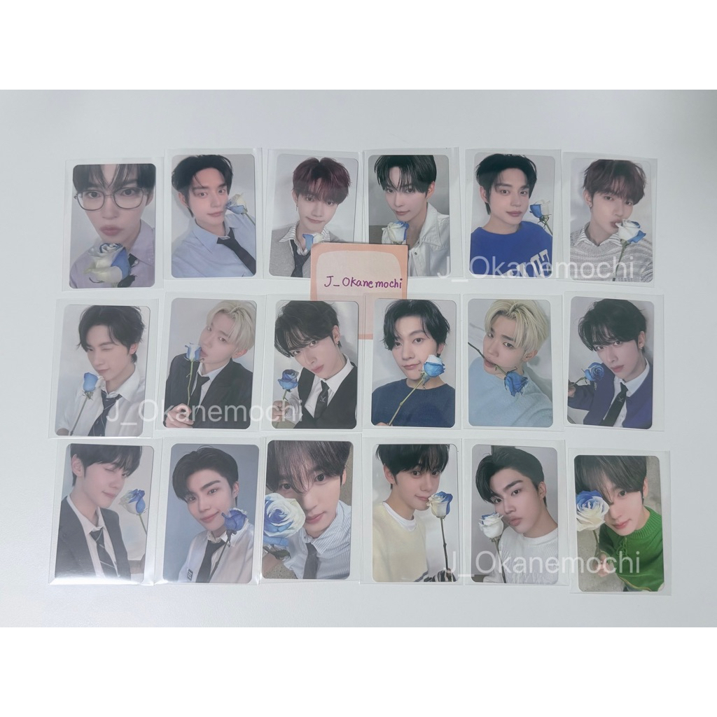 การ์ด zerobaseone zerose 3rd global official fanclub Jiwoong Zhanghao Hanbin Matthew Taerae Ricky Gy