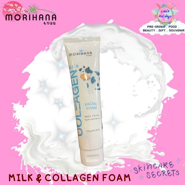 Morihana Milk & Collagen Facial Cleaning Foam 100g