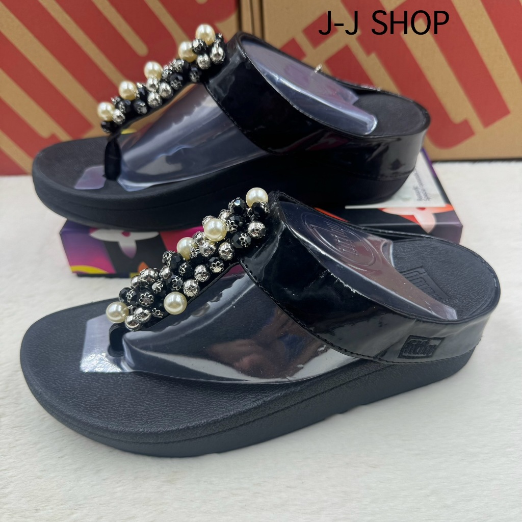 รองเท้า Fitflop แบบหูนีบสำหรับผู้หญิง งานสวยน้ำหนักเบาสวมใส่สบาย ใส่แล้วไม่เจ็บใส่ทนใส่สวย