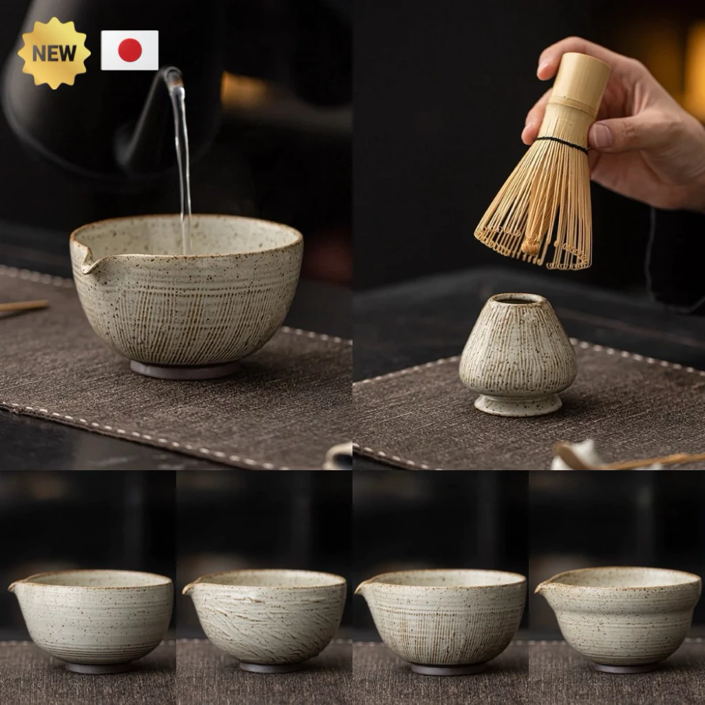 【🔥นำเข้า🔥NEW!】 ถ้วยมัทฉะ Chawan Premium Ceremonial Grade เกรดงานพิธี สวย โรงงานมาเอง