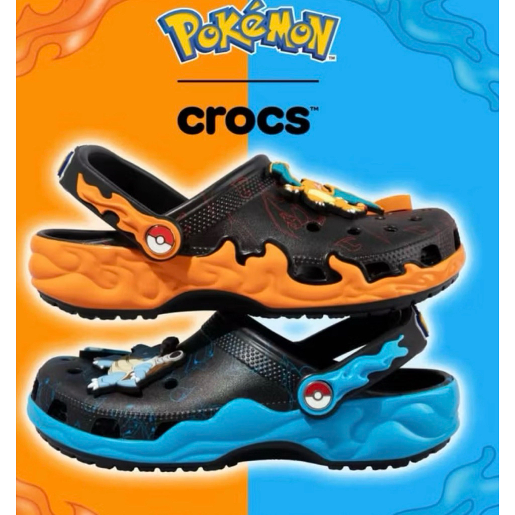CROCS pokemon versus unisex clog - multi [Unisex: US Size M9/W11]