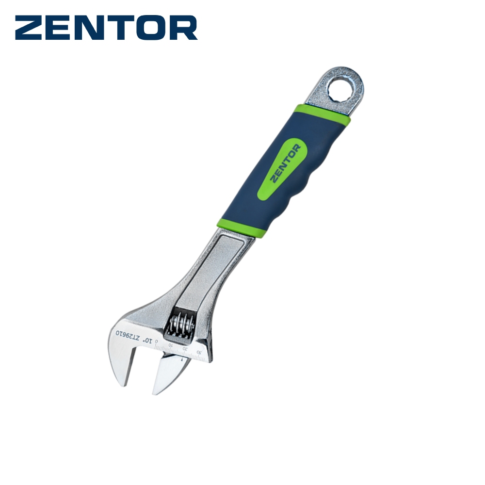 Zentor ประแจ ประแจเลื่อน ประแจปรับได้ ขนาด 6/8/10/12 นิ้ว สเกลแม่นยำ กันสนิม ทนทาน Adjustable Wrench