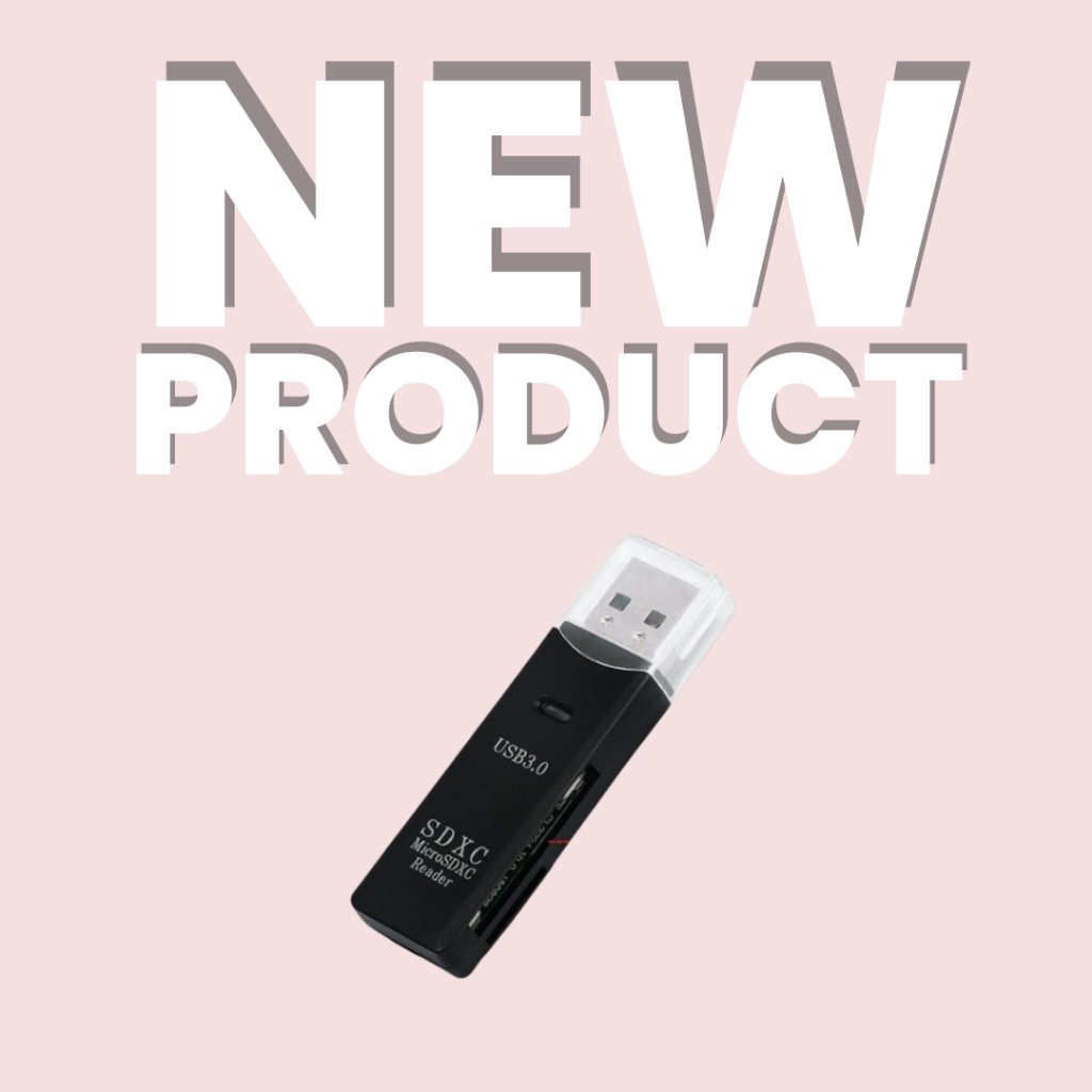 2in1 การ์ดรีดเดอร์ USB TF / SD ขนาดเล็ก อะแดปเตอร์ อ่านการ์ด สำหรับถ่ายโอนข้อมูล USB3.0