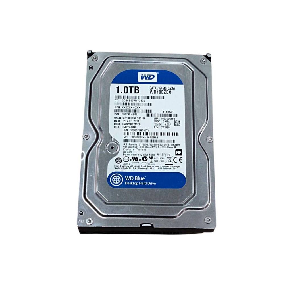 1 TB HDD WD BLUE (64MB, WD10EZEX)
