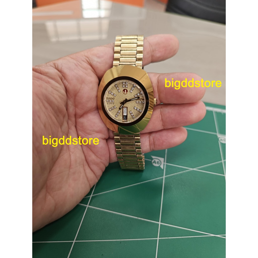 นาฬิกาผู้ชาย Rado Diastar jubilee 34 diamonds Original auto Limited edition of 5,000 pieces worldwid