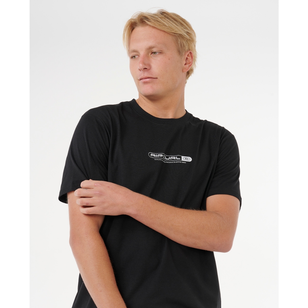 RIPCURL เสื้อยืดผู้ชาย 0TEMTE VAPORCOOL TEST TUBE TEE 2025-S1