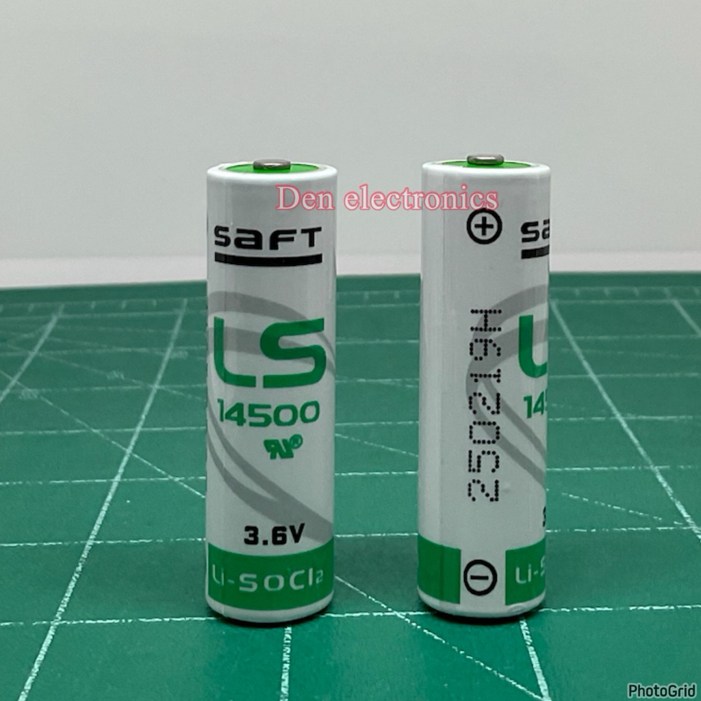 LS14500 3.6V Size AA SAFT Lithium Battery PLC แบตเตอรี่ ลิเธียม LS 14500 พร้อมส่ง