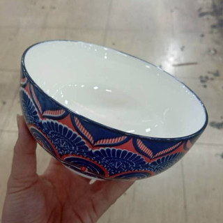 ถ้วย ชาม 6 นิ้ว ถ้วยลายโบฮีเมี่ยน ชามเซรามิก ชามแกง ชามม่ามา…