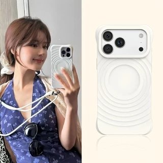 Ripple เคสกันกระแทก ชาร์จได้ ดีไซส์สวยหรู for iphone 11、13、pro、max、14、pro、max、15、pro、max、16、pro、max、17、pro、max、17air