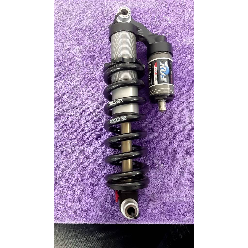 โช้คกลางจักรยาน FOX DHX 3.0 Coil - 220 x 2.8" Stroke - สปริง 450 ปอนด์ - DH / Freeride