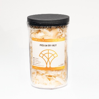 มะพร้าวอบกรอบ Fareeda หวานน้อย หอมกลิ่นมะพร้าวคั่ว เนื้อกรอบ กระปุกขนาด 120g.