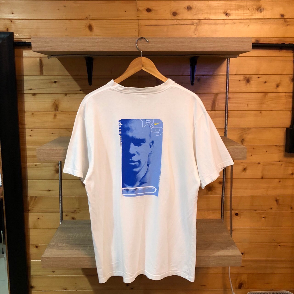 Vintage Nike RONALDO R9 The Phenomenon 1998 Tee