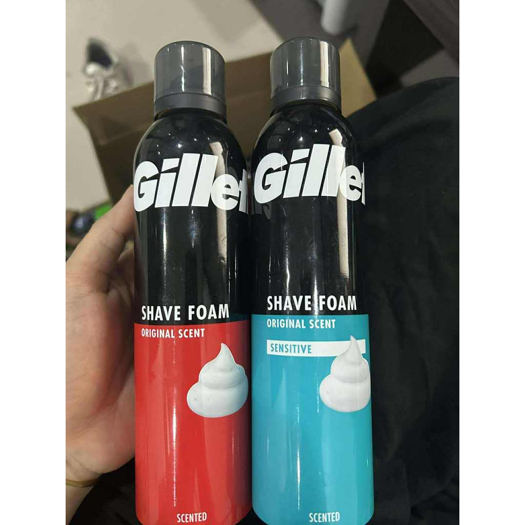 โฟมโกนหนวด ยิลเลตต์ ขนาด 200ml. Gillette Foamy/Shaving Foam ราคา ถูกที่สุด ดีลบีเคเค แกลเลอรีภาพที่ 6