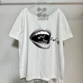 (Zanvis tee)New เสื้อยืดปาดไหล่ 4 size ผ้าคอตตอล100 เนื้อนุ่ม ใส่สบาย รวมลาย(พร้อมส่งจากไทย)