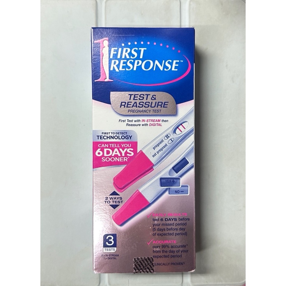 🤰🏻👼🏻First Response แบบปากกา+ดิจิตอล ชุดตรวจครรภ์ ที่รู้ผลไวที่สุด ที่ตรวจครรภ์ ที่ตรวจ รู้ผลเร็ว