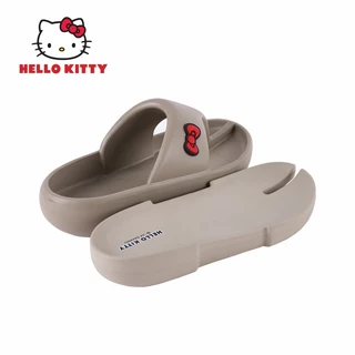 Hello Kitty รองเท้าลำลองผู้หญิง รองเท้าแตะคิตตี้ รองเท้าแตะคีบ พื้นหนา กันลื่น ยางEVA รุ่นKTP-042