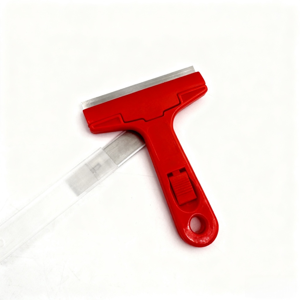 มีดทำความสะอาดอเนกประสงค์ สำหรับขูดยาแนว ขูดกาวติดกระจก และขูดสำหรับใช้ในครัวเรือน ทำให้การทำความสะอาดเป็นเรื่องง่ายและม - รูปที่ 4