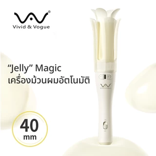Vivid&Vogue เครื่องม้วนผมอัตโนมัติ 40MM ม้วนลอนไม่ดึงเส้นผม แกนม้วนผมionดูแลผม ร้อนเร็วไม่ต้องรอ