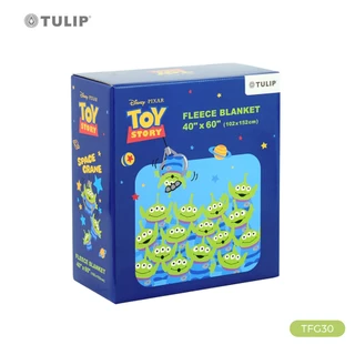 Tulip Fleece ผ้าห่มขนแกะเทียม TFG30 Little Green Man ดิสนีย์ Disney pixar Toy Story ผ้าห่มฟลีซ สัมผัสนุ่มพกพาสะดวก