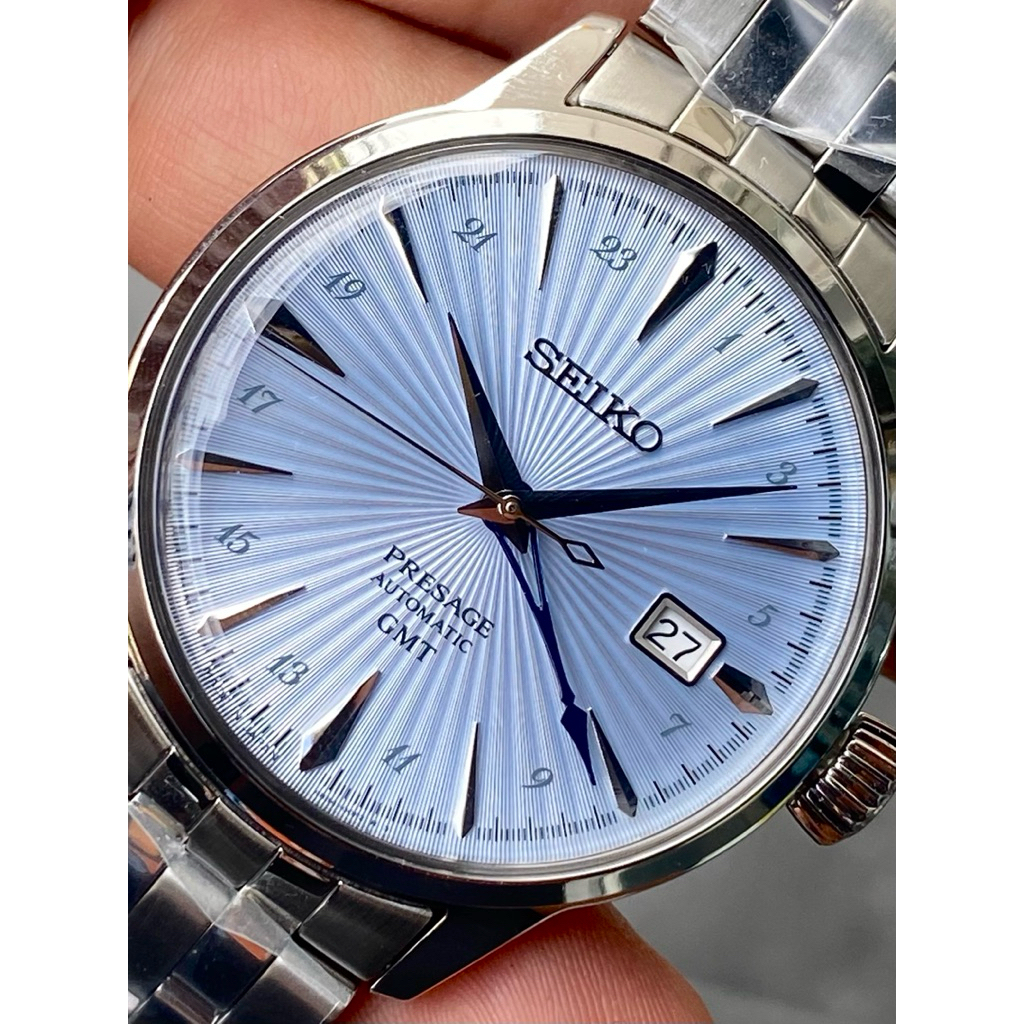นาฬิกาข้อมือ Seiko Presage Cocktail Time Automatic GMT SSK037J1