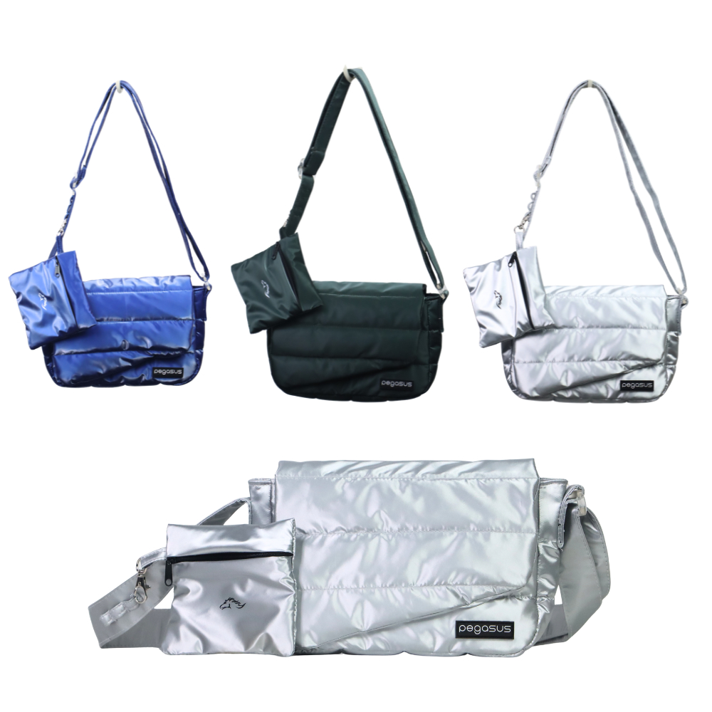 PEGASUS Bloom (Metalic) กระเป๋าคาดอก สะพายข้าง Crossbody