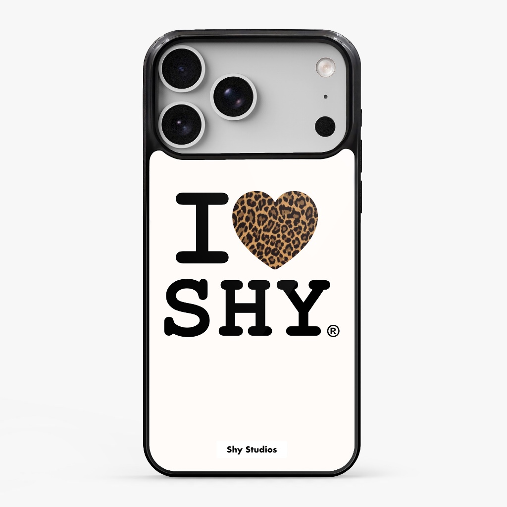 Shy Studios - ILOVESHY LEO WHITE IPHONE CASE